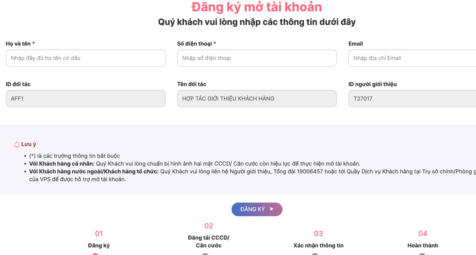 Mở Tài Khoản Chứng Khoán VPS